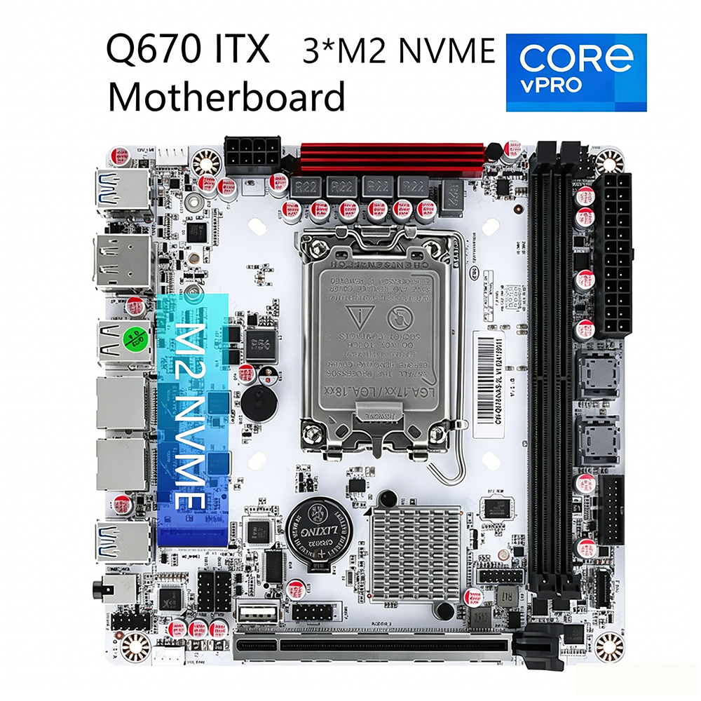 Q670 ITX NAS Motherboard Kit,  - Office Tech Products avis et prix